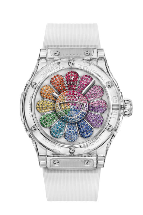 sapphire rainbow murakami hublot